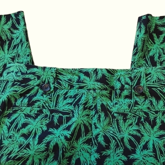Banana Republic Palm Tree Pants Size 10 - Picture 3 of 5